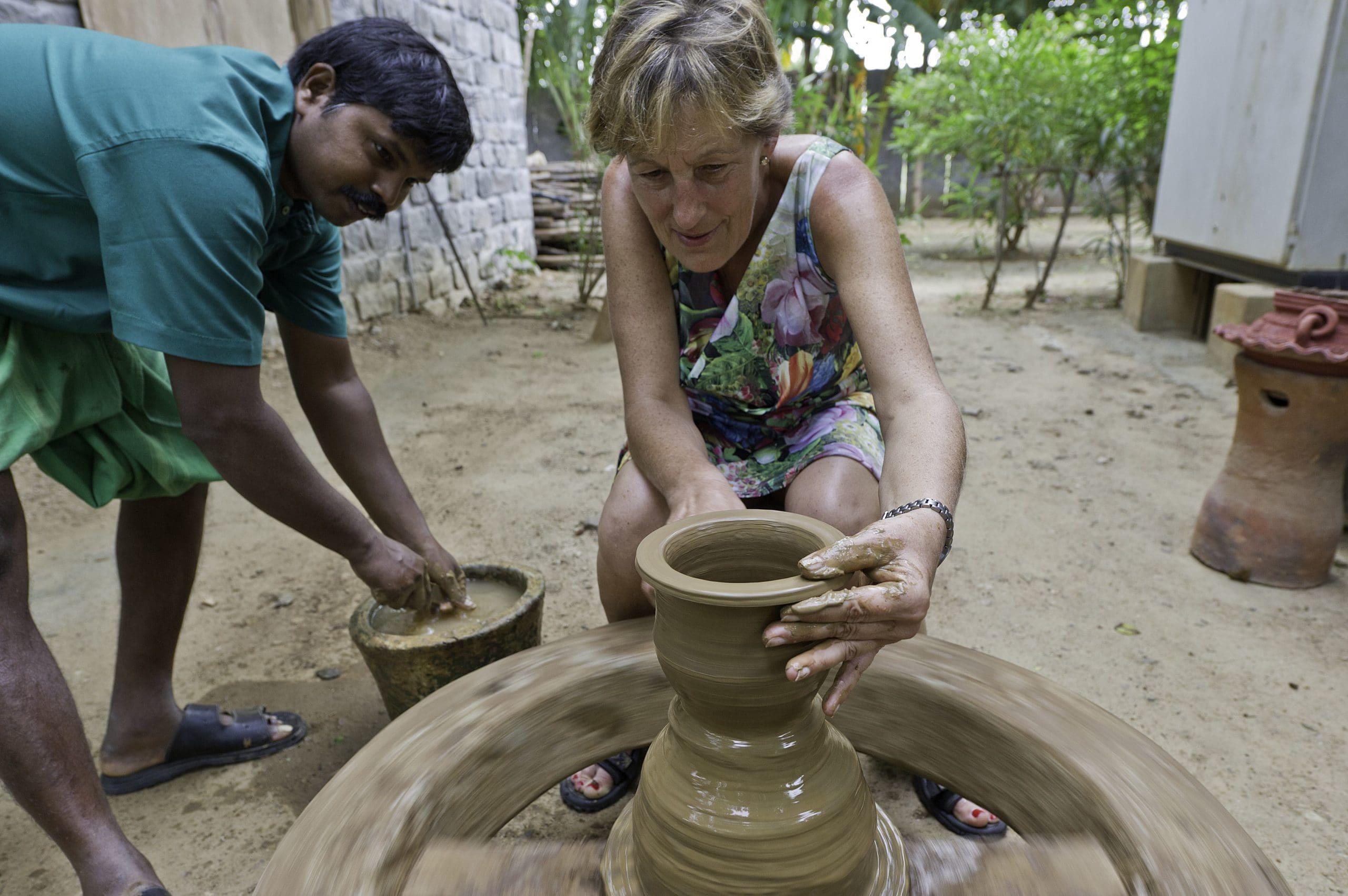 Pottery making - Thiruvannamalai