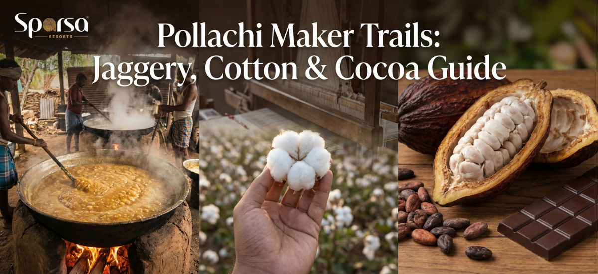 Pollachi Maker Trails: Jaggery, Cotton & Cocoa Guide